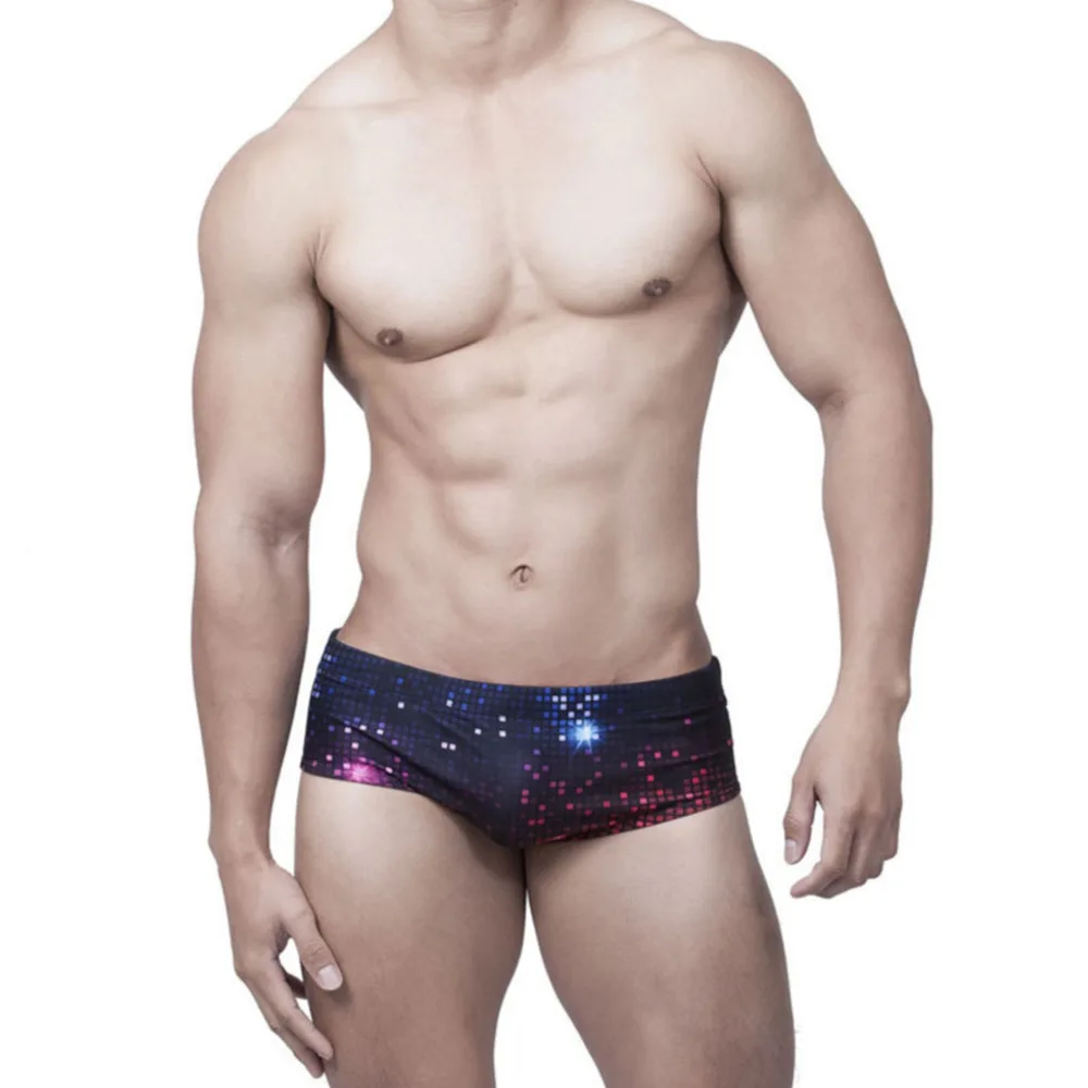 Men's Swimsuit Summer Swim Trunks Men Shorts Mens Swimwear Briefs Beach Surfing Bikini Short Bathing Suits | Спорт и развлечения