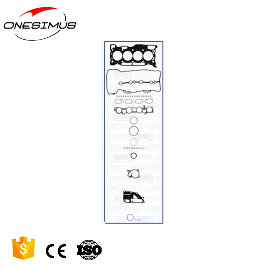 Комплект прокладок для головки двигателя T- 3S-GE CELICA Coupe MR 2 II CORONA Saloon 04111 4 цилиндра OEM