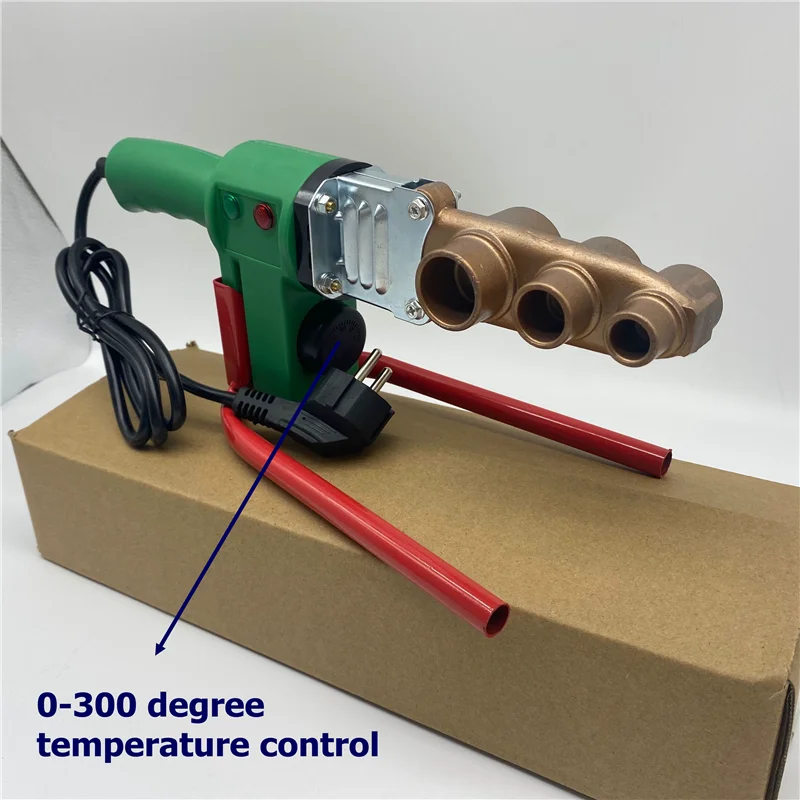 Терморегулируемый сварочный аппарат PPR машинка для сварки пластиковых труб AC 220V