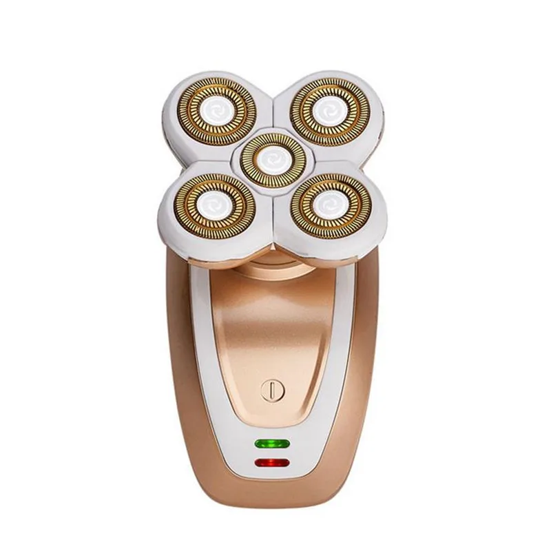 USB Rechargable Protable Five-Head Electric Epilator Hair Removal Women Painless Shaver Facial Body Depilator 40# | Бытовая техника