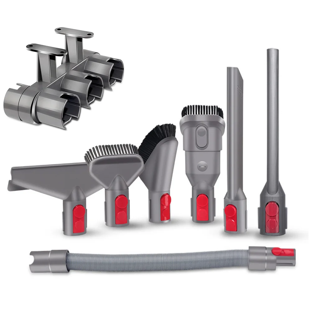 Запчасти для пылесоса Dyson V7 V8 V10 V11 сменный шланг с плоской всасывающей головкой