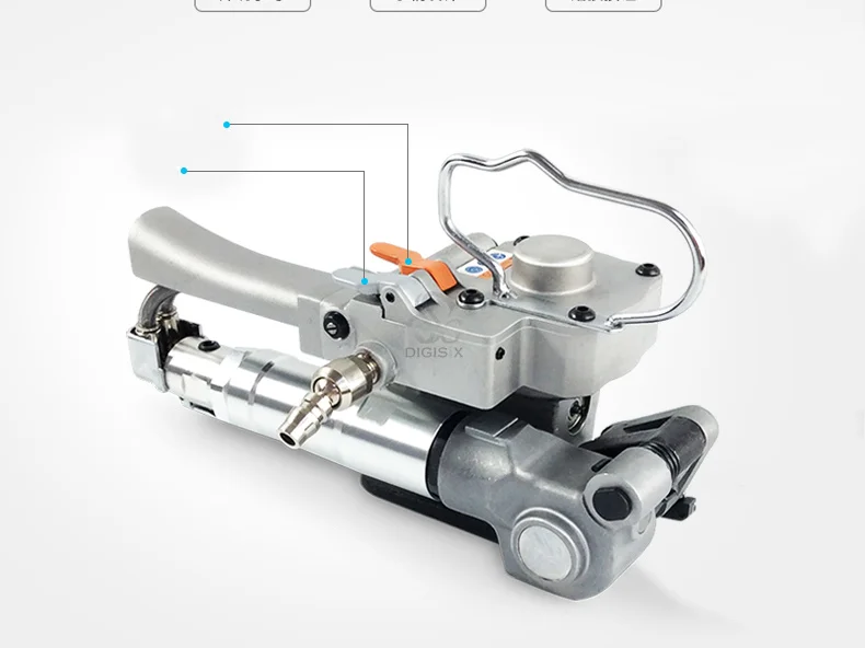 Чувствительность пневматической упаковочной машины с ручной пряжкой без