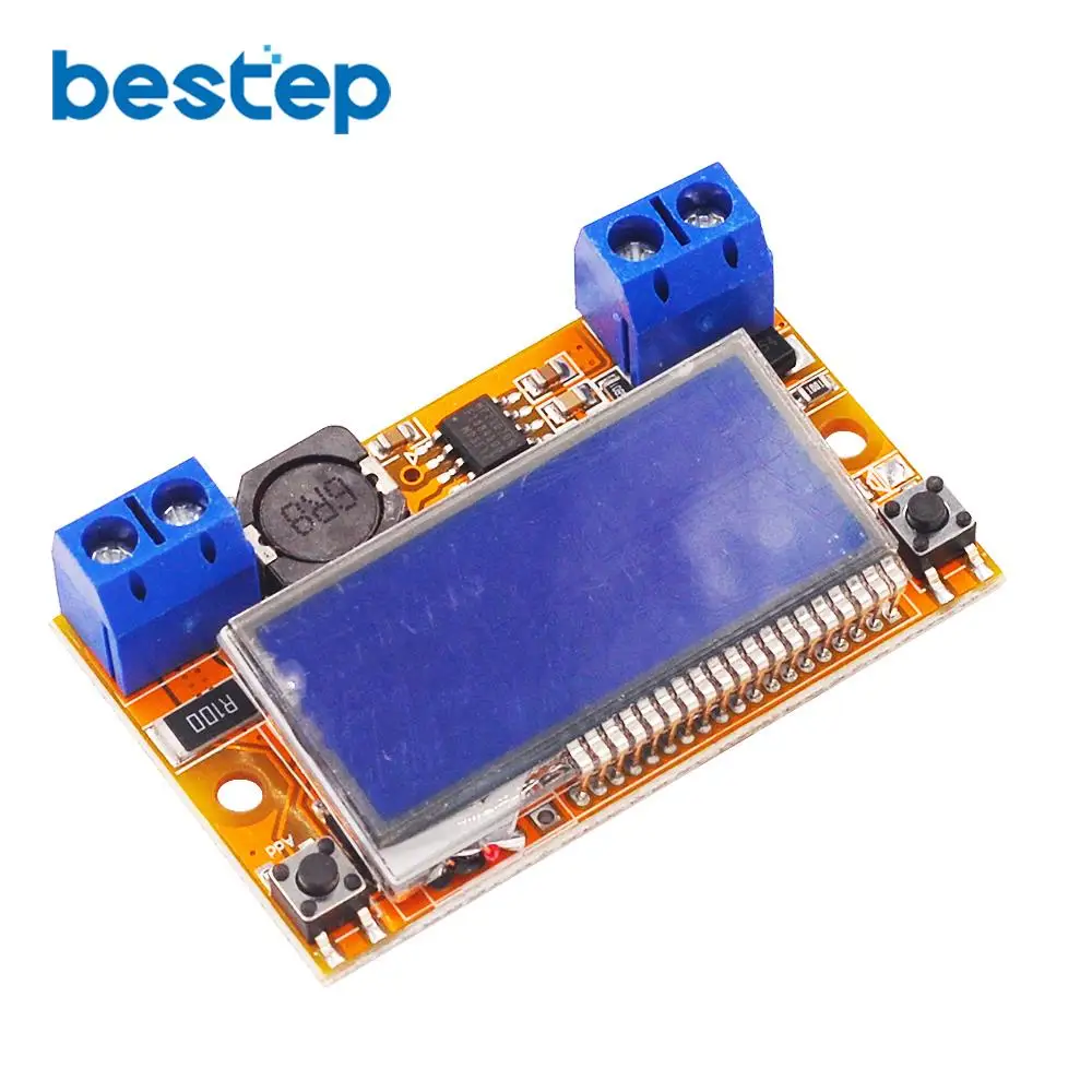 Внешний понижающий преобразователь напряжения с двойным дисплеем 5-23 В до 0-16 5 3 а