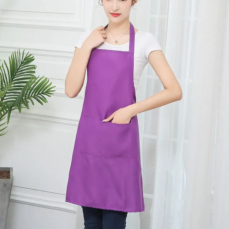 Недавно Водонепроницаемый масло Пособия по кулинарии фартук шеф-повар фартуки