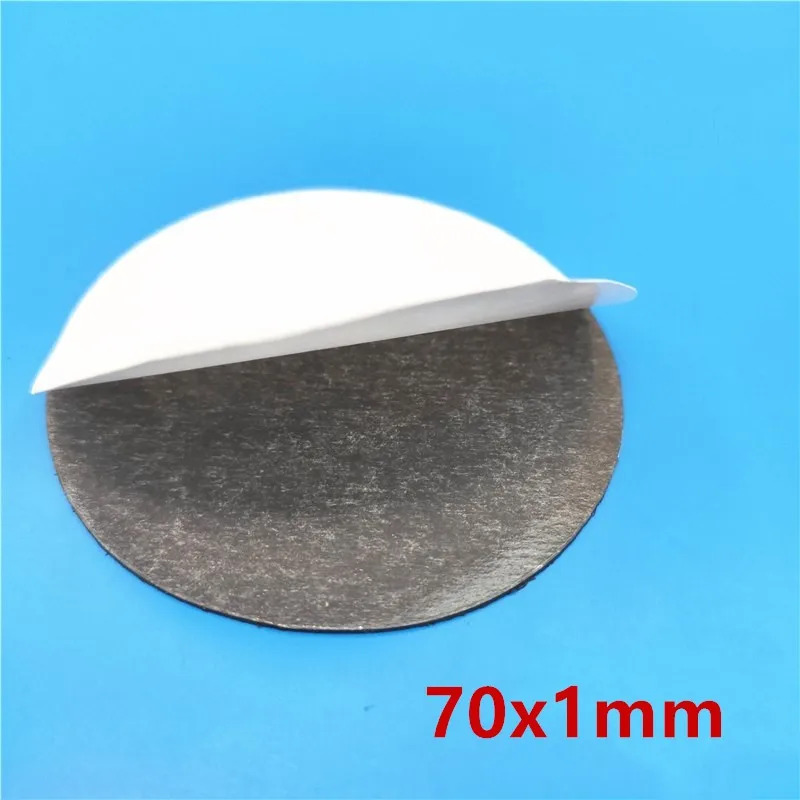 Круглая магнитная наклейка на холодильник 70x1 подходит для стекла кабошона