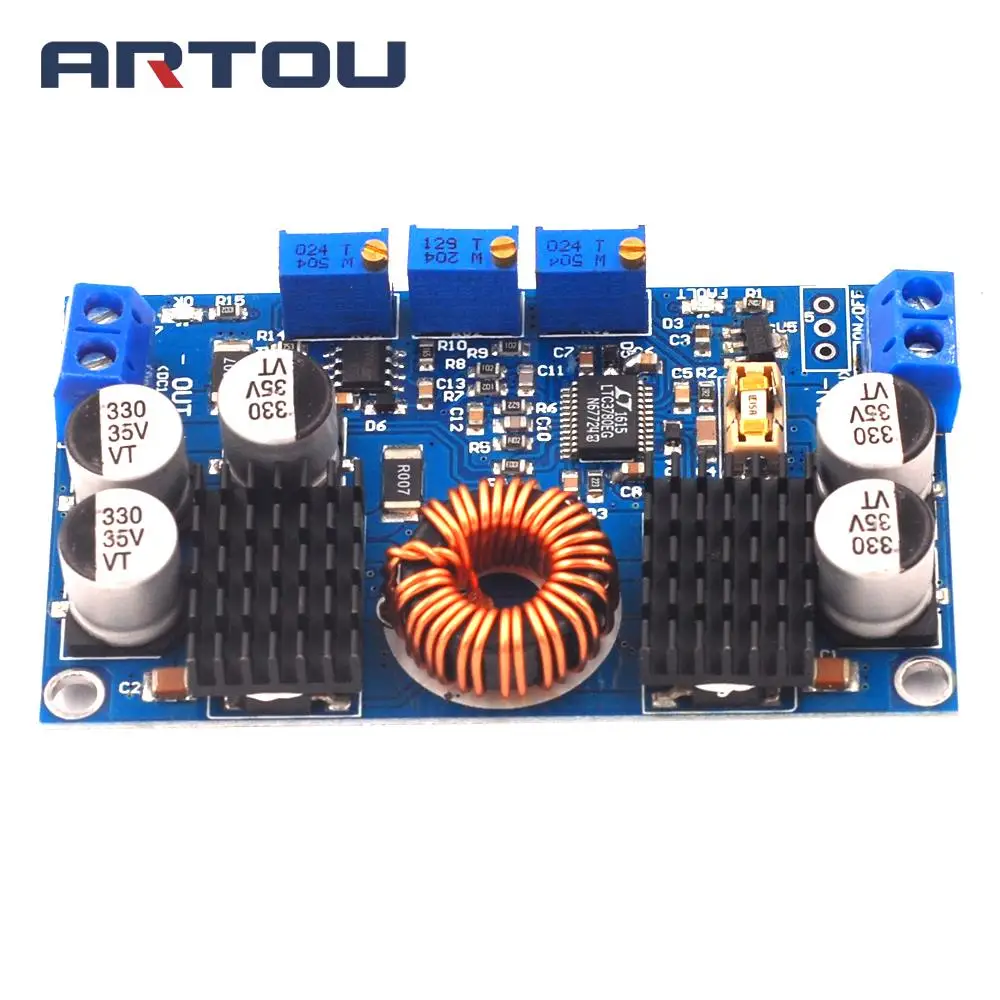 LTC3780 DC преобразователь постоянного тока в постоянный ток 5-32V до 1V-30V 10A