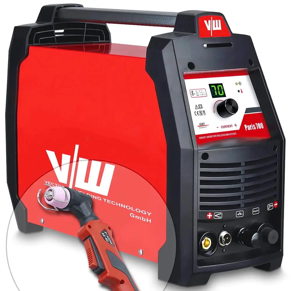 Плазменный резак PARIS 700 PROFI плазменный 70A HF пилотный зажиг ЧПУ цифровой 380 В 3-фазный