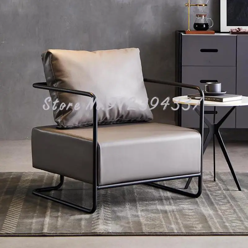 Одноместный дизайнерский Железный сетчатый диван крассветильник для роскошной