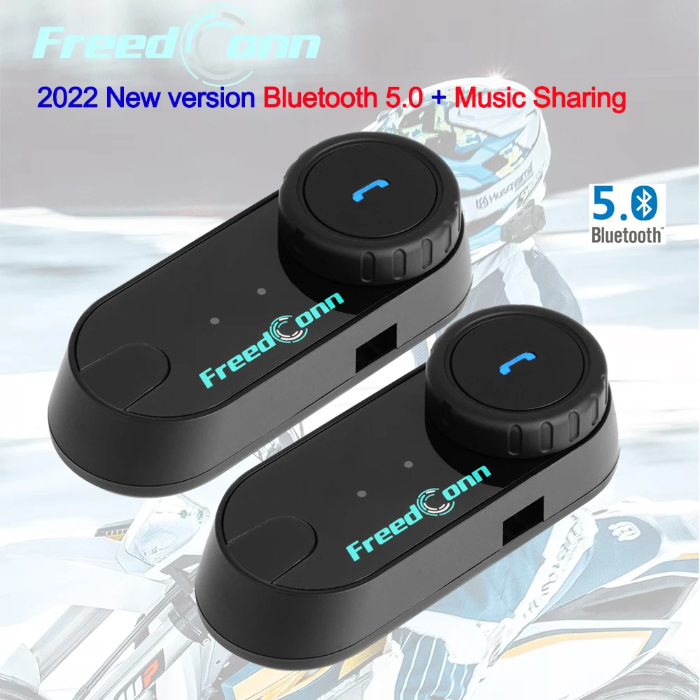 2022 новая версия FreedConn TCOM VB 800m Bluetooth 5 0 мотоциклетный шлем домофон гарнитура