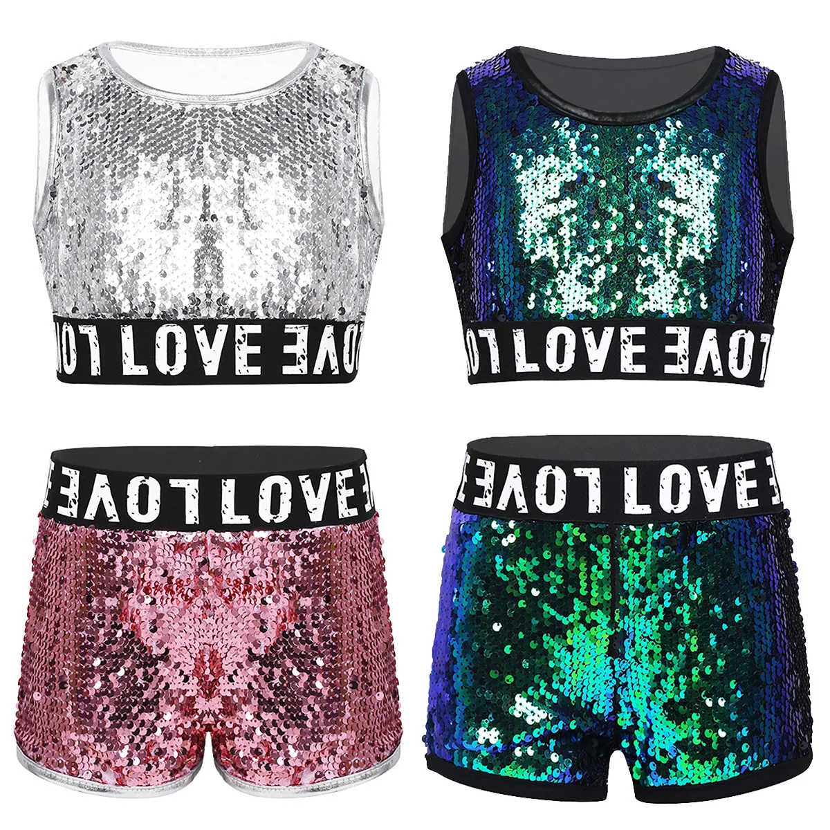 Детская уличная одежда для девочек в стиле хип-хоп костюм представлений и