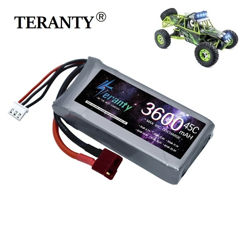 7 4 V 2700mah 3200mah 3450mah 3600mAh RC Car Lipo аккумулятор для Wltoys 12428 12423 part 2s v Аккумулятор feiyue 03 Q39 -