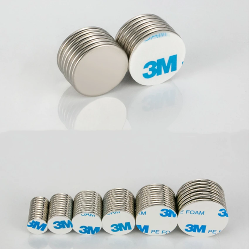 Редкоземельные неодимовые сильные постоянные Дисковые магниты с одной стороны