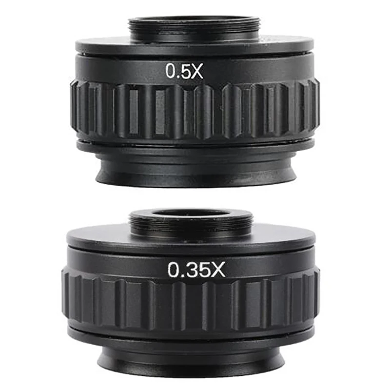 Фокусируемый 0.35X и 0.5XC байонетный адаптер для объектива камеры установлен на