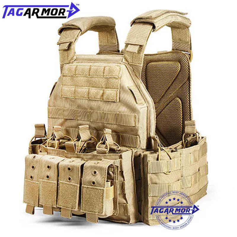 Быстросъемный Тактический пуленепробиваемый жилет NIJ IIIA военный тяжелый для
