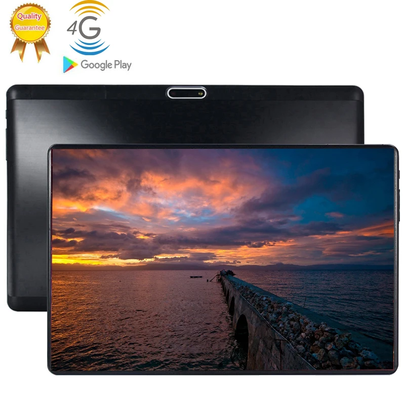 MTK6753 10 1 дюймов 4G планшетный ПК Android 9 0 6 ГБ ОЗУ 64 Гб ПЗУ 8 Восьмиядерный две камеры