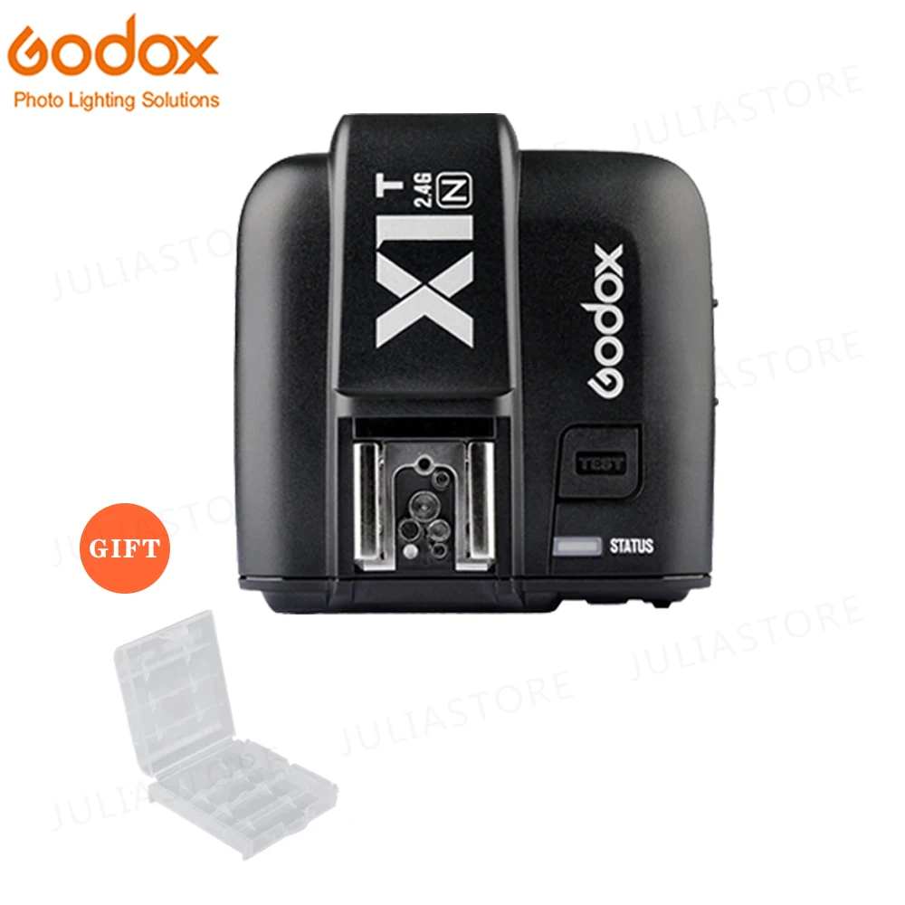 Godox X1N X1T-N 2 4 GHz i-TTL беспроводной однопередатчик триггер для Nikon TT685N AD200 TT600 TT350N V860II-N |