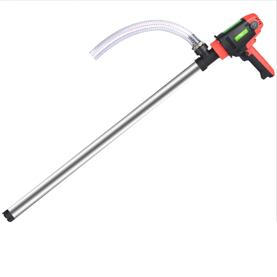 Портативный электрический барабанный масляный насос 220 В дизельный масленка