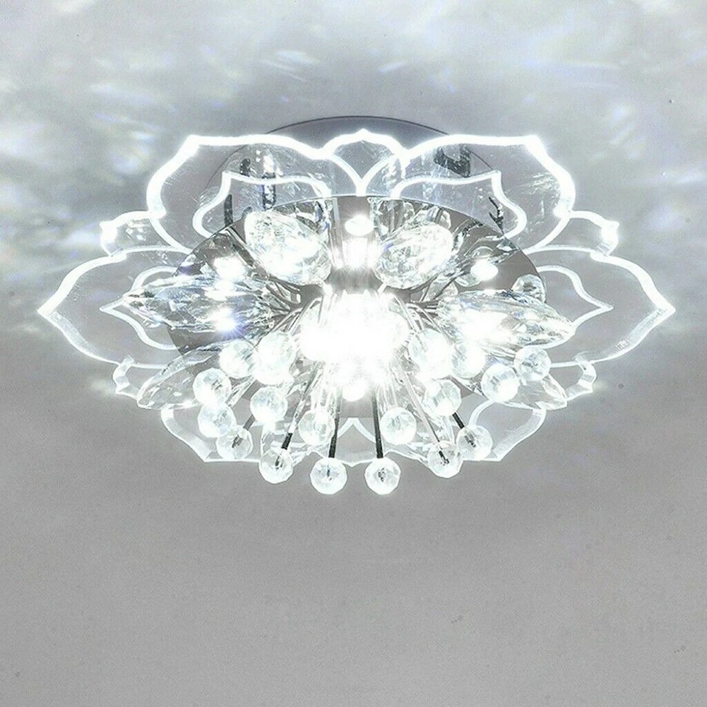 Modern Chandelier LED Crystal Ceiling Pendant Lamp for Living Room Bedroom Kitchen Decoration Light | Лампы и освещение