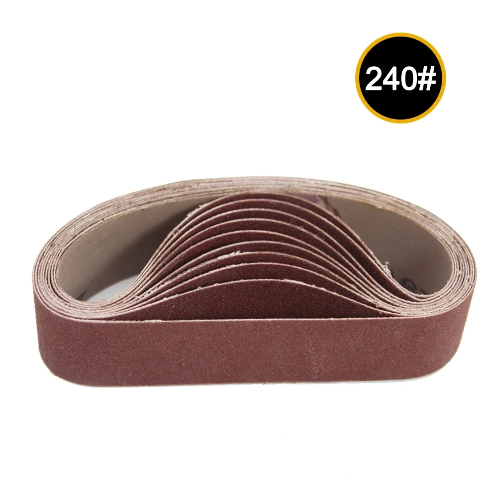 Абразивные шлифовальные ленты 30x330 мм абразивные с зернистостью 240 полировальные