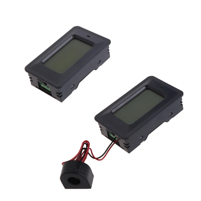 Цифровой панельный измеритель мощности 20/100A с ЖК-дисплеем напряжения кВтч