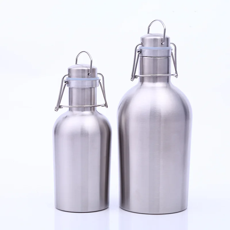 1L/2L здоровые пивные бочки из нержавеющей стали охладители для бутылок вина с