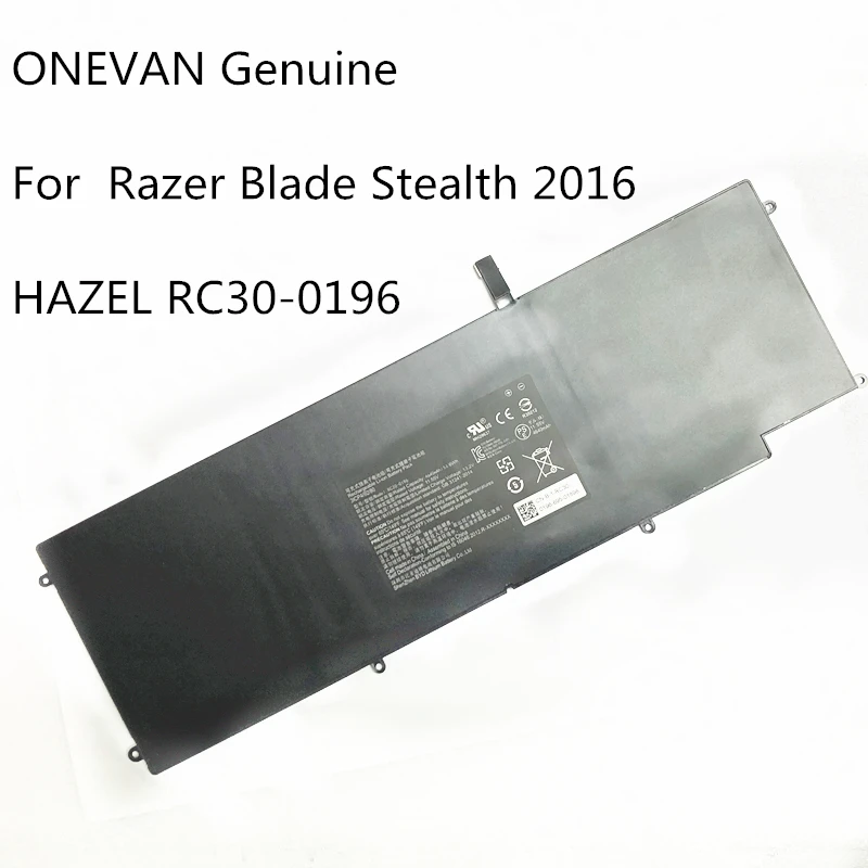 Оригинальная сенсорная батарея для ноутбука Razer Blade Stealth 2016 v2 телефон с диагональю