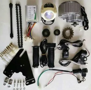 Комплект электродвигателя для велосипеда 24 В 450 Вт используется электрического