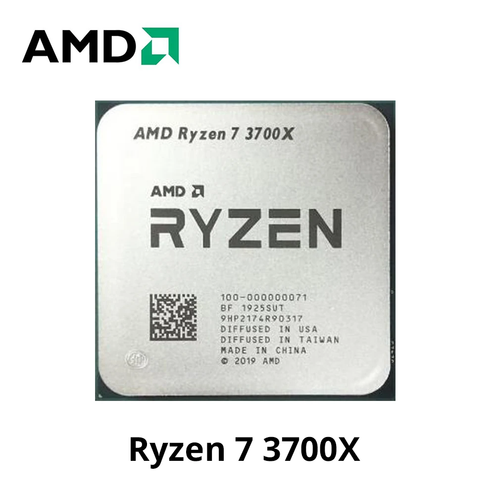 Процессор AMD ryzen 7 3700X3 6 GHz 8 Core 16 Thread 65W третьего поколения процессор Ryzen Socket AM4