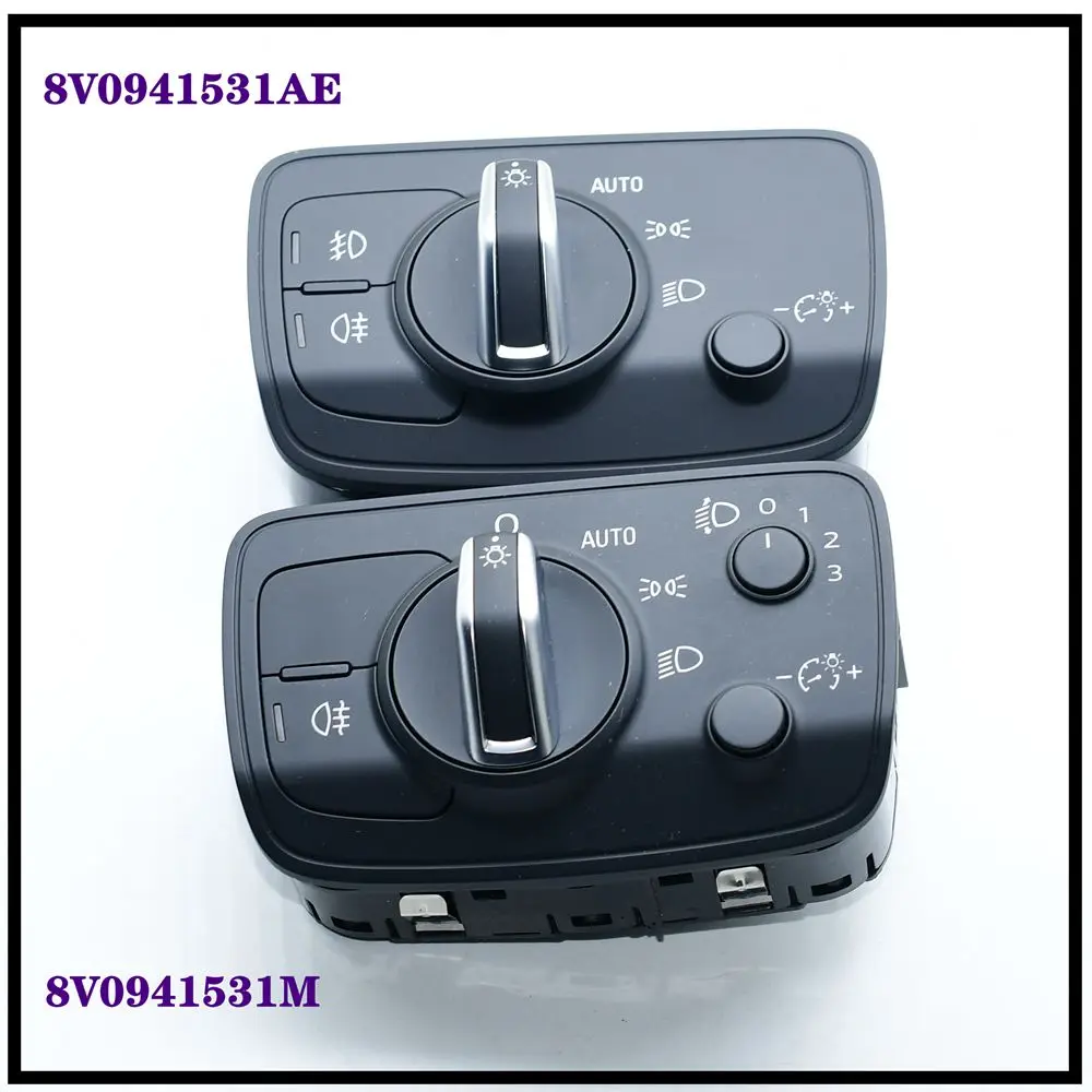 Хромированный переключатель противотумансветильник светильник с авто 8V0941531BE/8V0