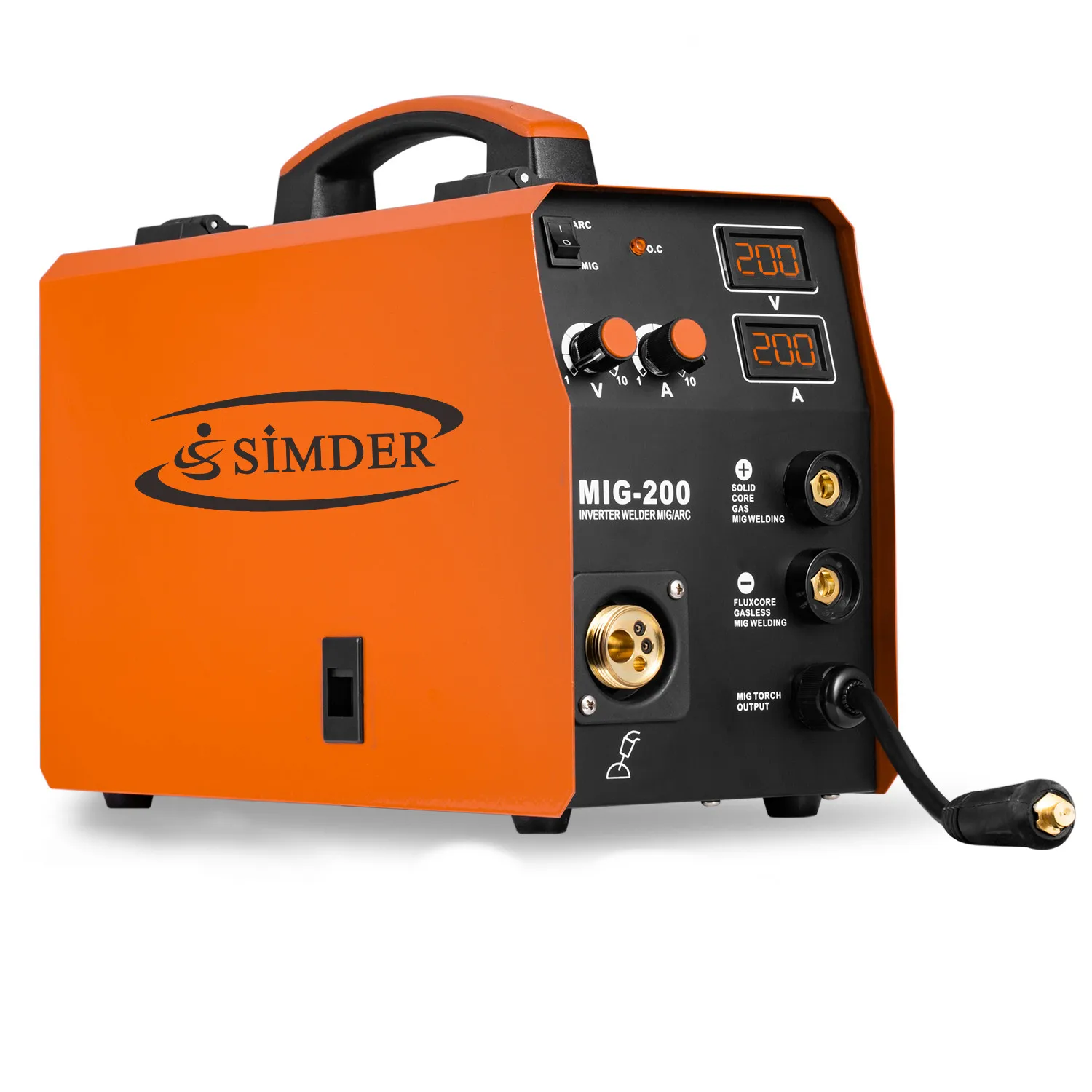 Сварочный аппарат S SIMDER Mig полуавтоматический инвертор 220 В аргоновый дуговой
