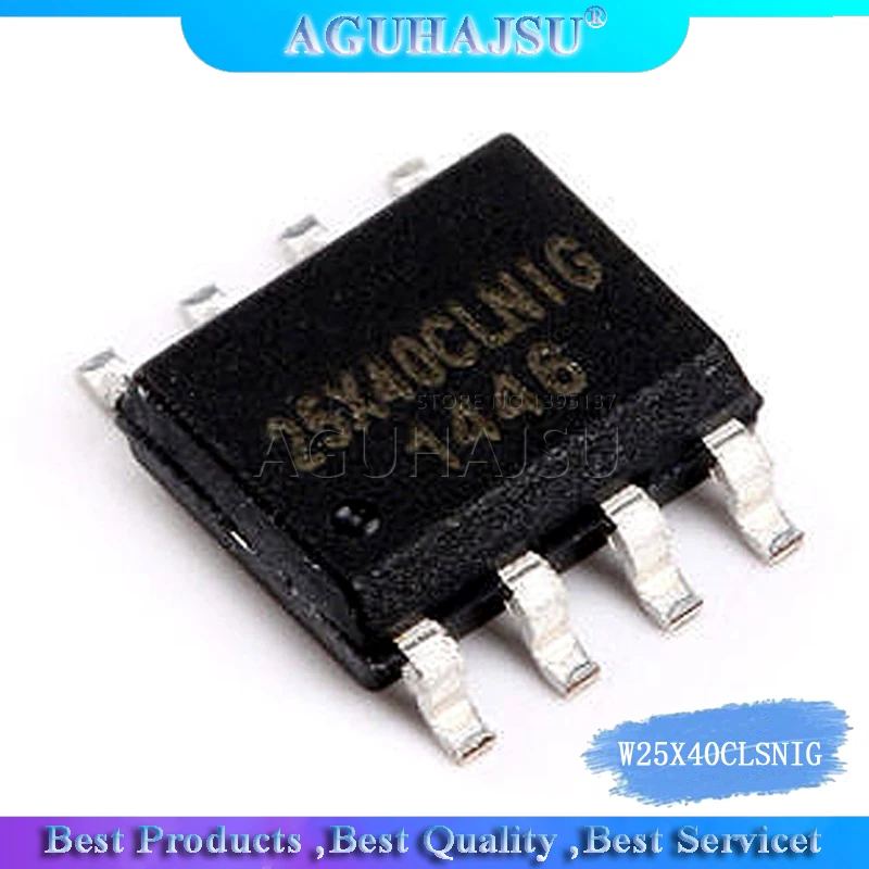 10 pc W25X40CLSNIG W25X40CL SPI FALSH SOP8 4 mbit W25X40 W25X40BVSNIG