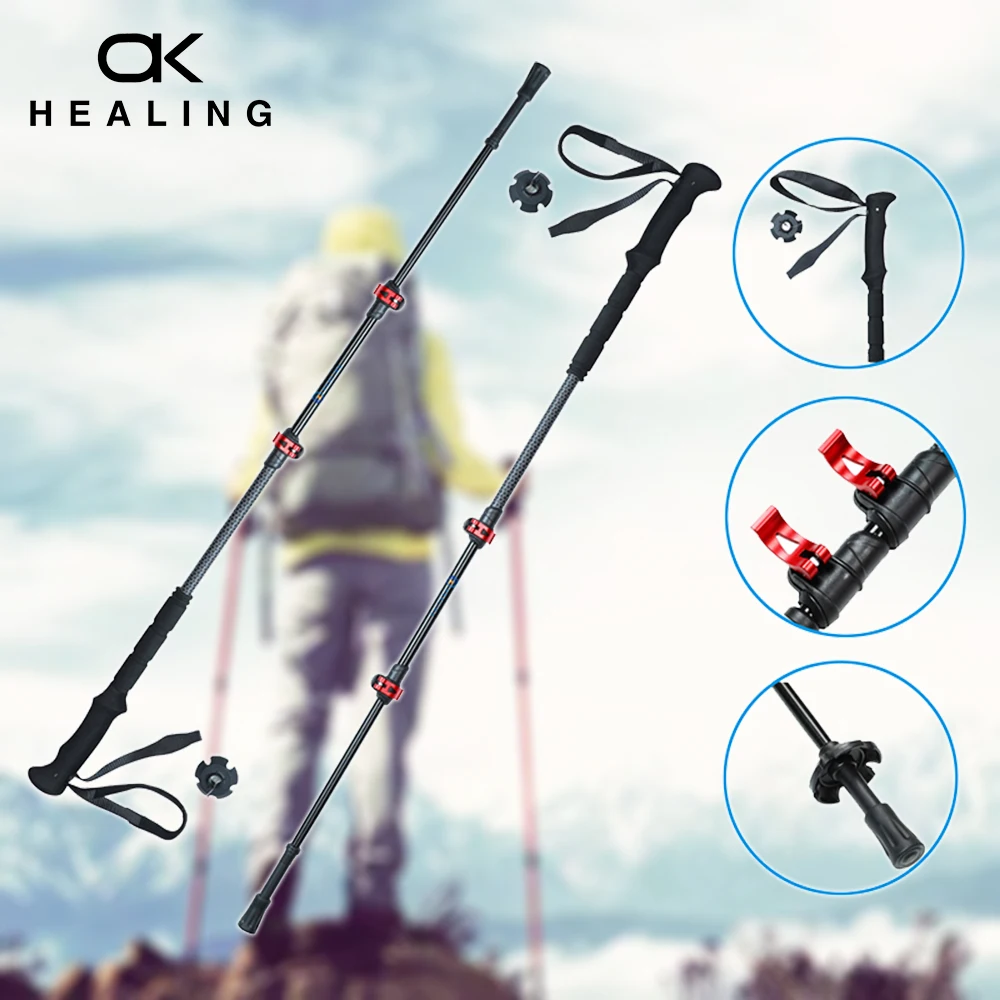 Треккинговые палки Nordic Walking Sticks Cane Climb Replacement Alpenstock Outdoor Camp Hike Protector Cap Tip Rubber Snow Sport on.