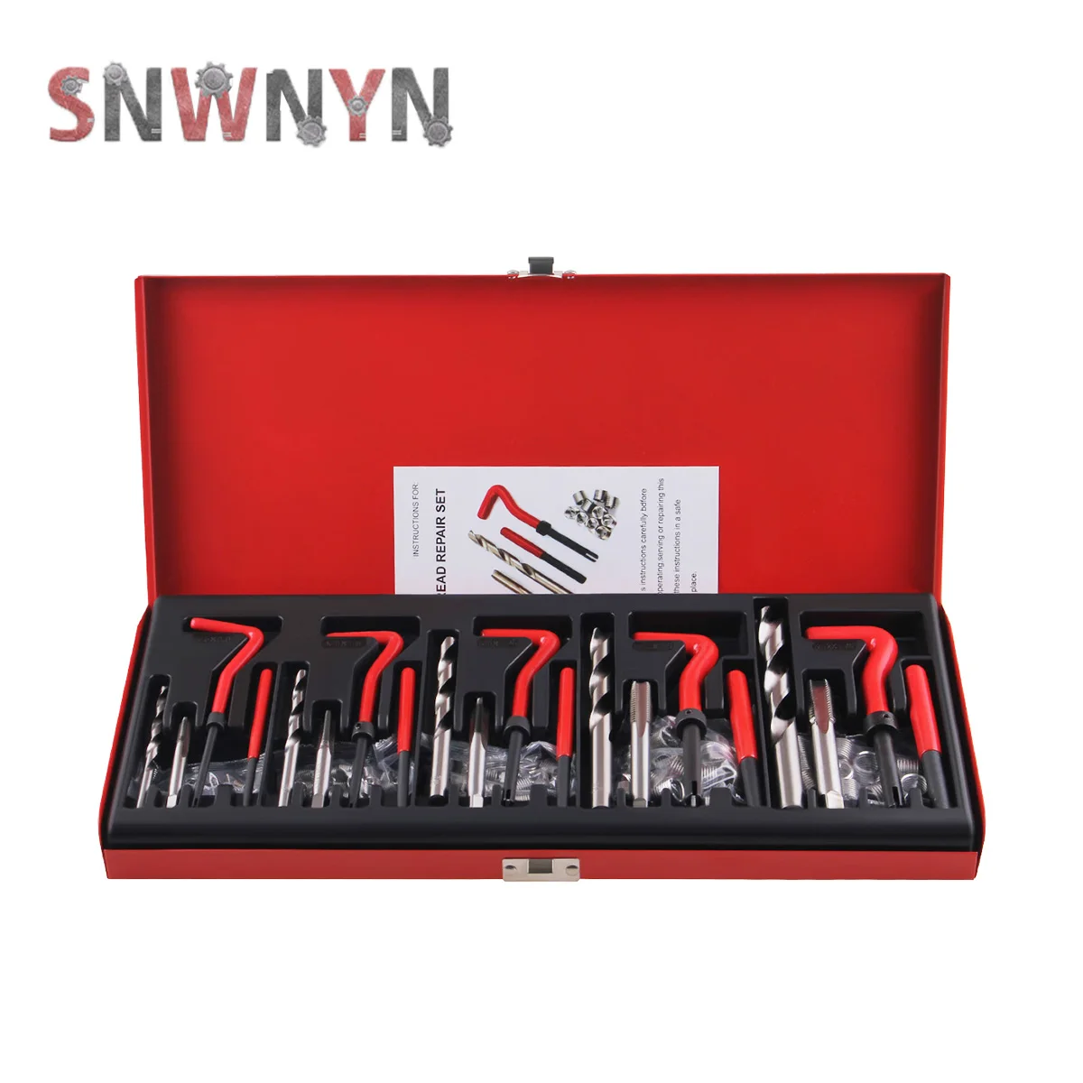 Набор инструментов для ремонта резьбы из высокоскоростной стали 131 шт. |