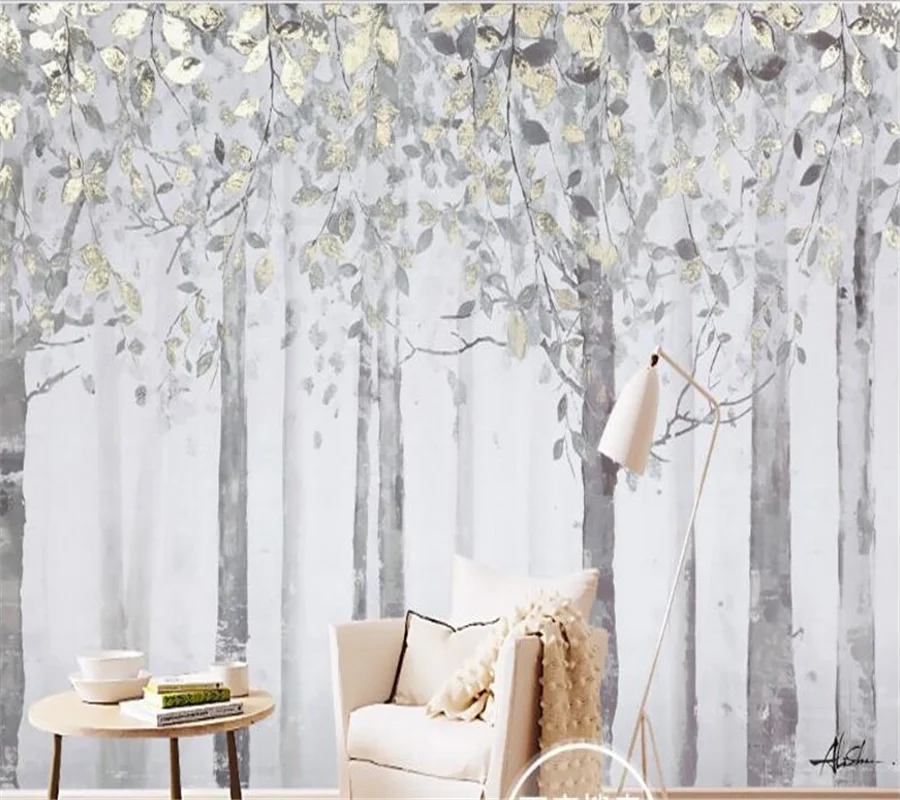 Beibehang изготовленные на заказ большие фрески в скандинавском стиле ретро