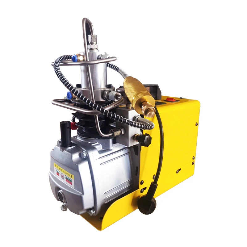 220V 110V 300BAR 30MPA 4500PSI Electric Air Compressor High Pressure Pump For Pneumatic Scuba PCP Inflator Paintball | Обустройство
