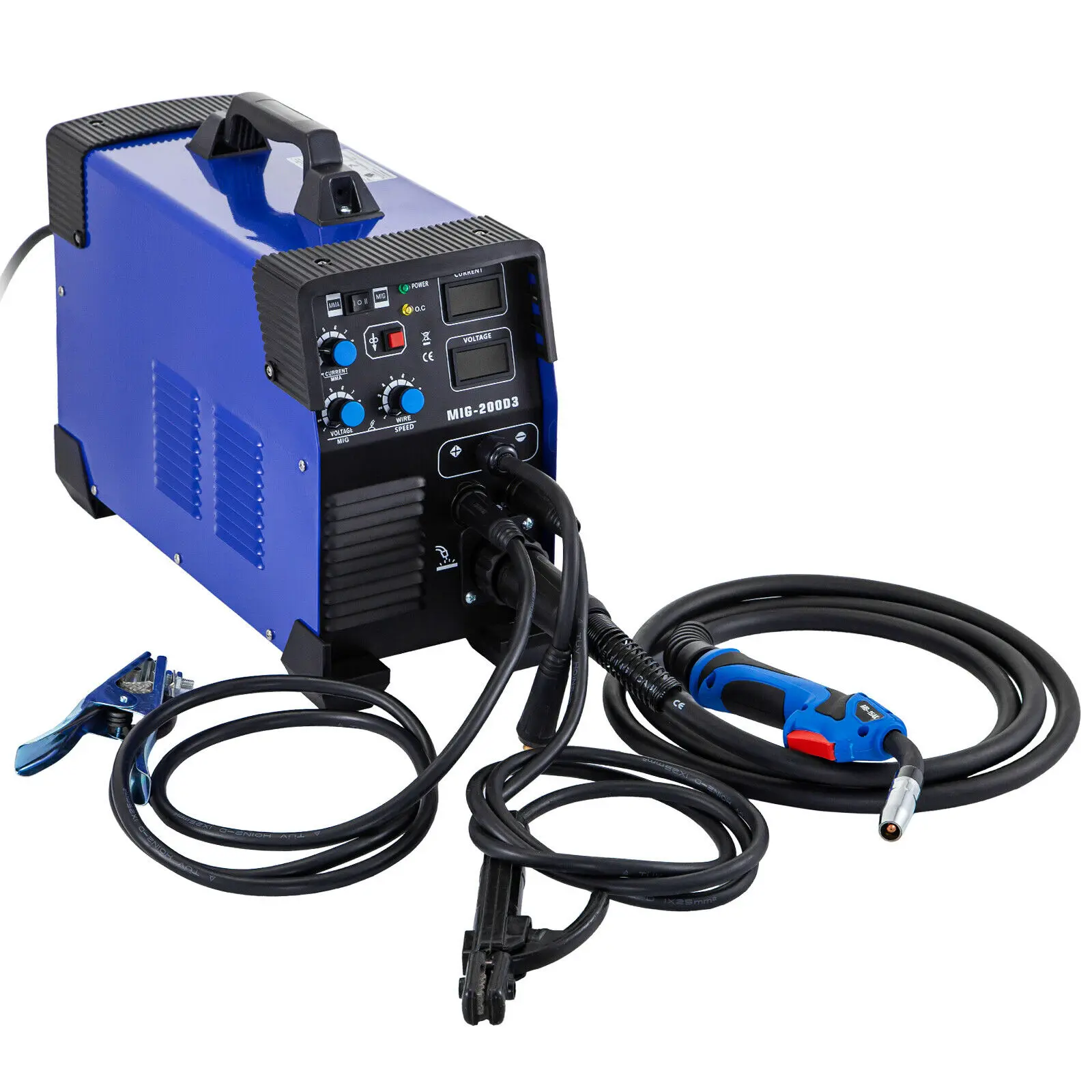 3 в 1 сварочный аппарат MIG / MAG TIG 200 инверторный Сварочный а комбинированный