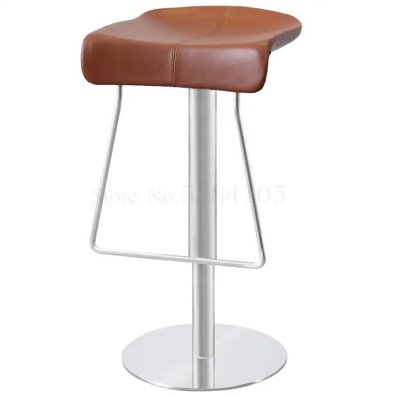 Современный простой барный стул в скандинавском стиле подъемный высокий легкое