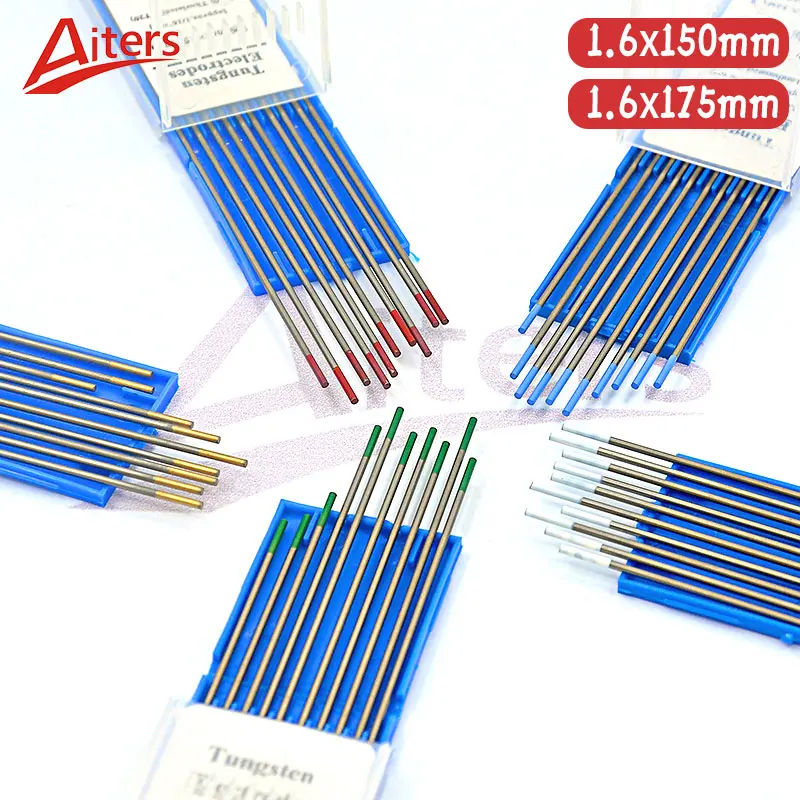 Вольфрамовые электроды сварочные TIG детали 1 6x150 мм 175 вольфрамовая игла WT20 WL15 WZ8 WL20
