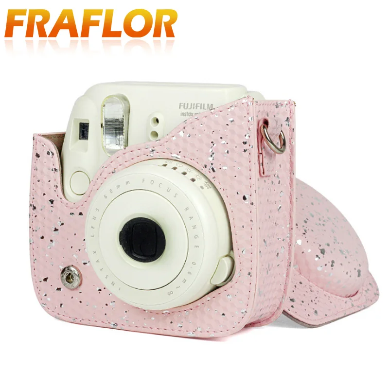 Сумка для камеры Polaroid Mini8/8 +/9 Honeycomb с ярким порошковым покрытием Волшебная цветная