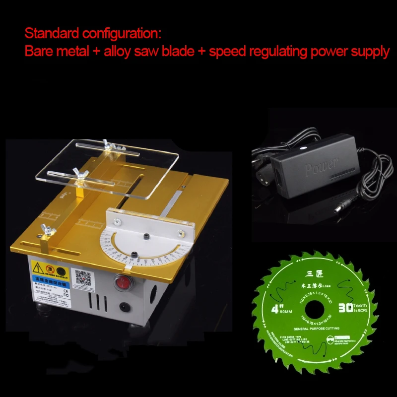 Мини-многофункциональная настольная пила ручной работы деревообрабатывающий