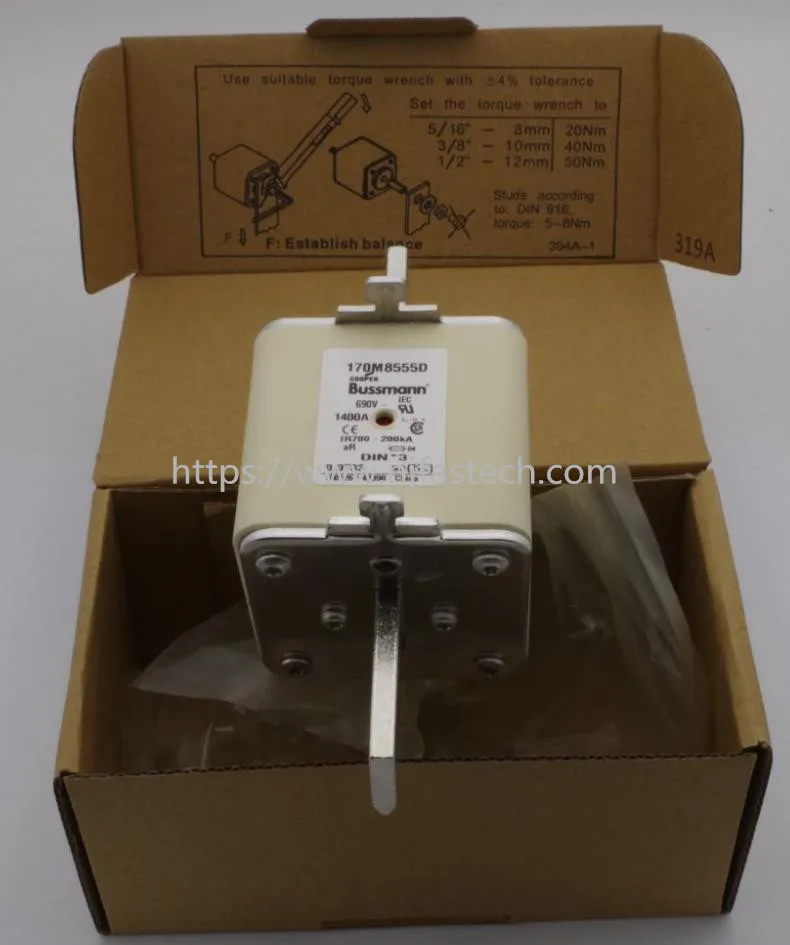 Предохранитель постоянного тока 1400A 690V 170M8555D предохранитель hrc | Строительство и