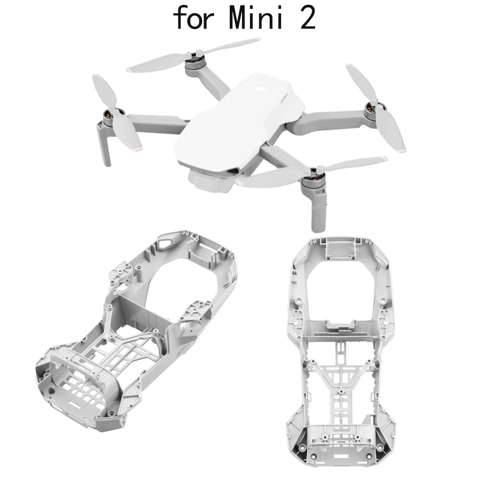 Для Mavic Mini 2 Корпус Корпуса дрона средняя рамка Ремонт Запасные части Замена для