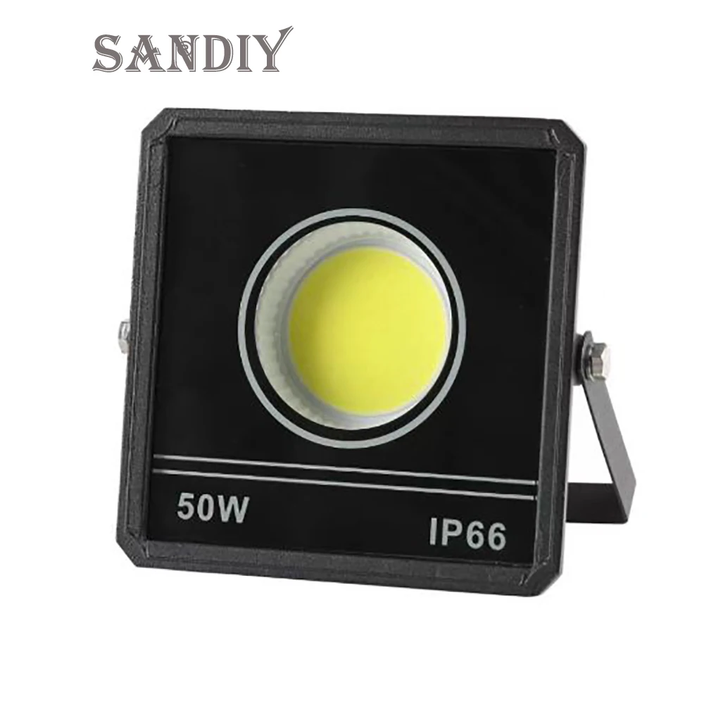 SANDIY Flood Light LED 50W 100W 200W 300W 500W Spotlight Outdoor Garden Square Lamp Villa House Building Exterior Wall Lighting | Освещение