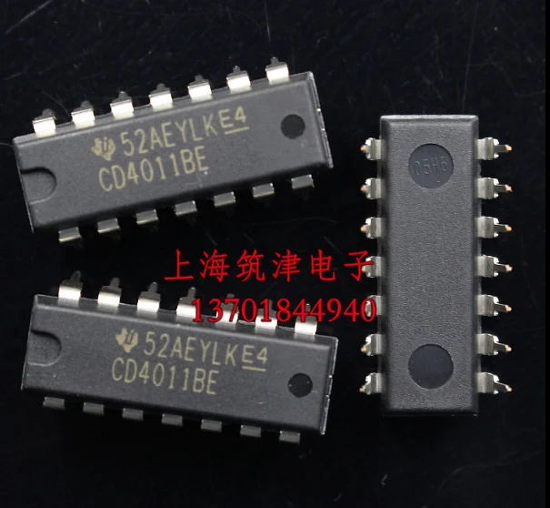 Mxy 50 шт./лот CD4011BE DIP14 CD4011 DIP 4011BE DIP-14 Новый и оригинальный IC |