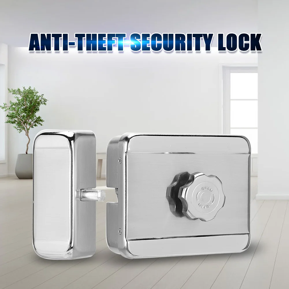 Электрический беззвучный замок для системы контроля доступа домофона DC12V.