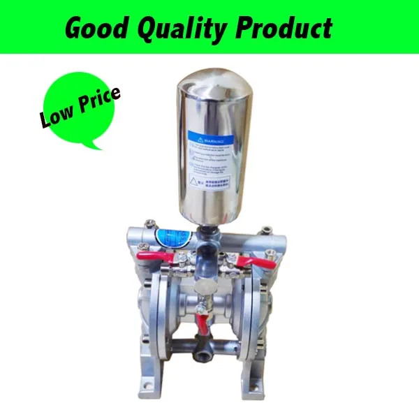A-15A Mini Pneumatic Double Diaphragm Paint Pump Electric Ink Aluminum Alloy Material Spray | Строительство и ремонт