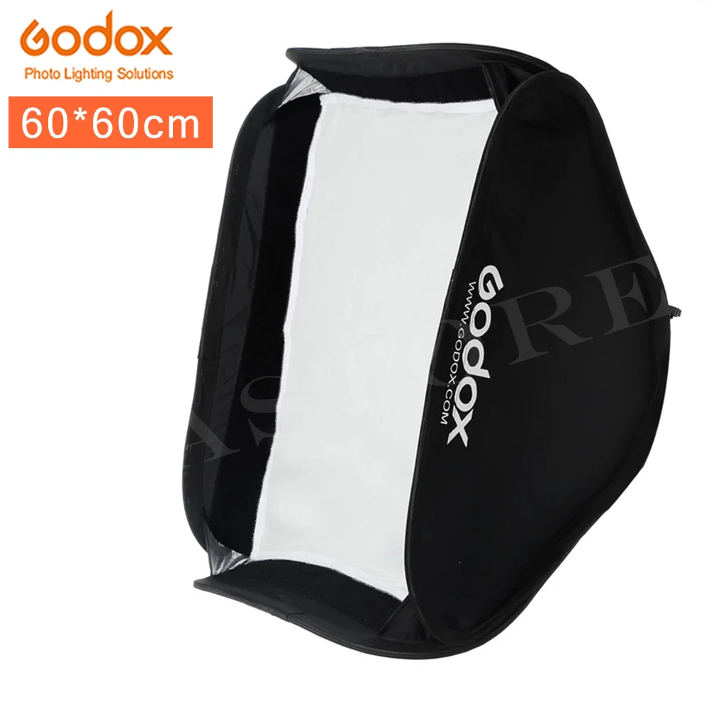 Godox 60x60cm Softbox Bag Kit for Camera Studio Flash fit Bowens Elinchrom | Электроника