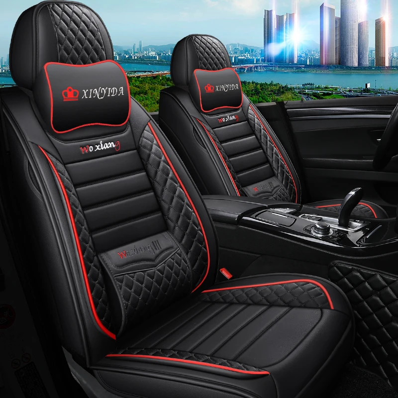 Чехол для автомобильного сиденья honda civic fit crv 2018 city volkswagen jetta mk6 tiguan 2019 golf mk2 touareg 7x5