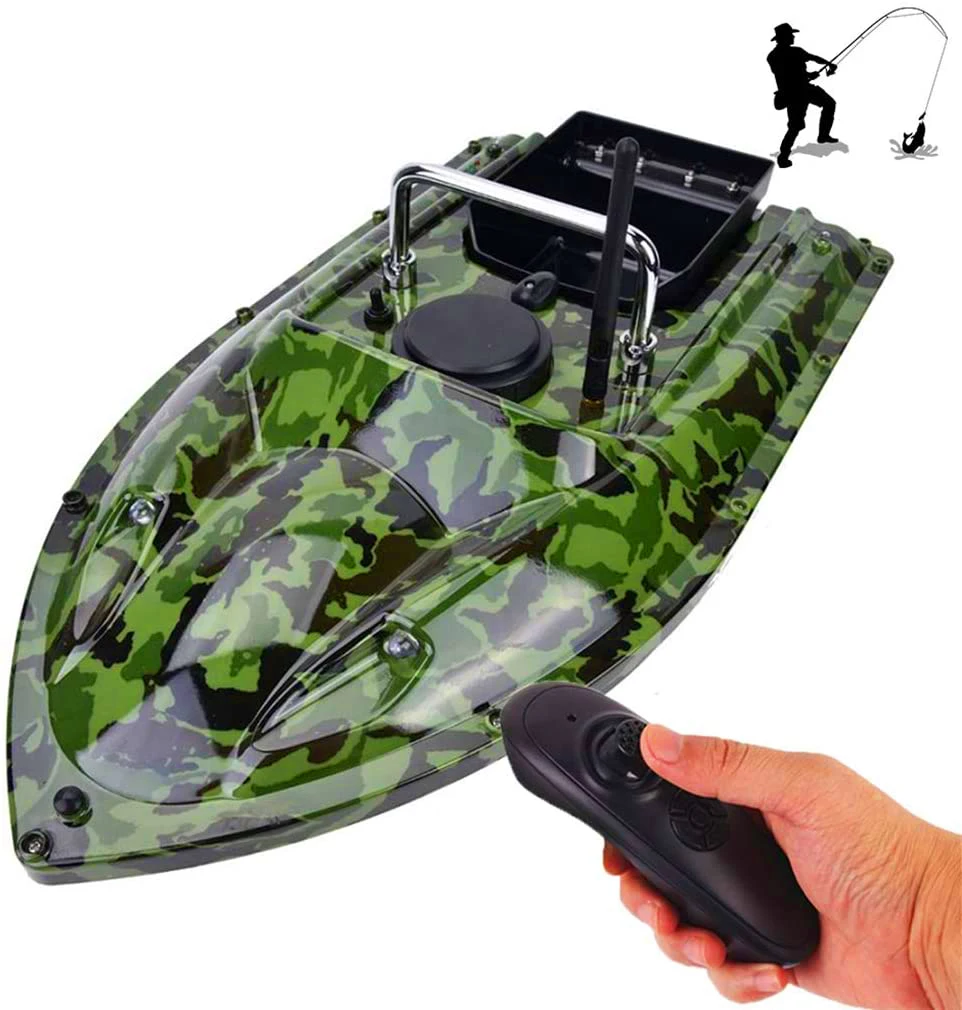 Рыболовный инструмент Smart RC приманка лодка двойной мотор рыболокатор корабль с