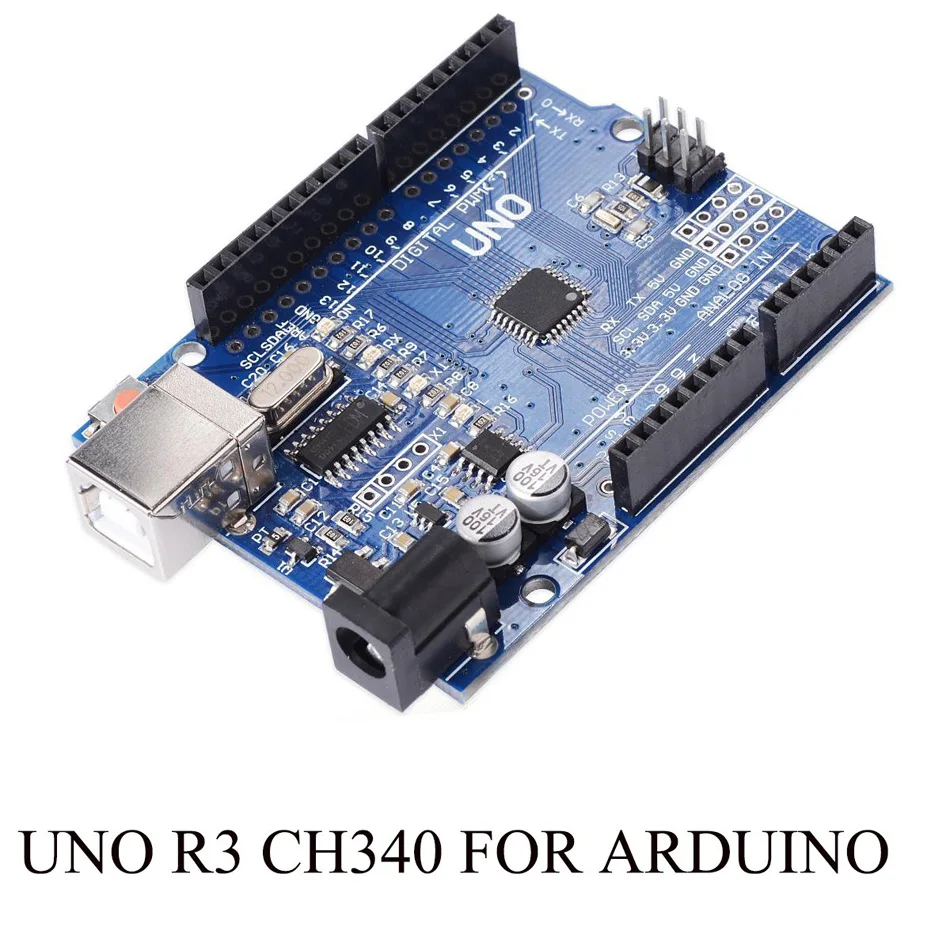 UNO R3 CH340G+MEGA328P Chip 16Mhz For Arduino Development board | Электронные компоненты и принадлежности